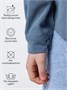 Рубашка детская вельветовая Amarobaby VELVET, цвет голубой AB-OD23-V33/19-122