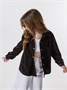 Рубашка детская вельветовая Amarobaby VELVET, цвет черный AB-OD23-V33/09-122