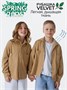 Рубашка детская вельветовая Amarobaby VELVET, цвет бежевый AB-OD23-V33/03-122