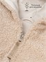 Кофта детская на молнии с подкладом и капюшоном с ушками Amarobaby BEAR, цвет бежевый AB-OD23-B12/03-98