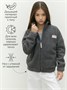 Толстовка детская на молнии Amarobaby LAMB, цвет серый AB-OD23-32L/11-122