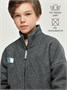 Толстовка детская на молнии Amarobaby LAMB, цвет серый AB-OD23-32L/11-122