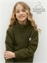 Толстовка детская на молнии Amarobaby LAMB, цвет хаки AB-OD23-32L/26-122