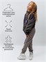 Толстовка детская с молнией на горловине Amarobaby COMFORT, цвет серый AB-OD23-32C/11-128