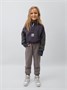 Толстовка детская с молнией на горловине Amarobaby COMFORT, цвет серый AB-OD23-32C/11-128