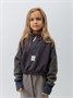 Толстовка детская с молнией на горловине Amarobaby COMFORT, цвет серый AB-OD23-32C/11-128