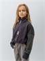Толстовка детская с молнией на горловине Amarobaby COMFORT, цвет серый AB-OD23-32C/11-128