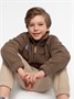 Толстовка детская на молнии Amarobaby LAMB, цвет какао AB-OD23-32L/41-122
