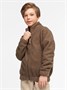 Толстовка детская на молнии Amarobaby LAMB, цвет какао AB-OD23-32L/41-122