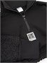 Толстовка детская с молнией на горловине Amarobaby COMFORT, цвет черный AB-OD23-32C/09-128