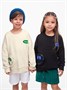 Свитшот с накладным карманом Amarobaby SMILE, цвет черный AB-OD23-S28/09-110