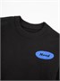 Свитшот с накладным карманом Amarobaby SMILE, цвет черный AB-OD23-S28/09-110