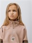 Толстовка детская с молнией на горловине Amarobaby COMFORT, цвет какао AB-OD23-32C/41-128