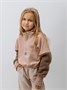 Толстовка детская с молнией на горловине Amarobaby COMFORT, цвет какао AB-OD23-32C/41-128