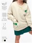 Свитшот с накладным карманом Amarobaby SMILE, цвет кремовый AB-OD23-S28/02-110