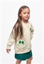 Свитшот с накладным карманом Amarobaby SMILE, цвет кремовый AB-OD23-S28/02-110
