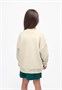 Свитшот с накладным карманом Amarobaby SMILE, цвет кремовый AB-OD23-S28/02-110