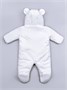 Комбинезон детский демисезонный Amarobaby Spring, белый AB-OD23-6201N-BE-62