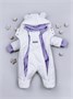 Комбинезон детский демисезонный Amarobaby Spring, белый AB-OD23-6201N-BE-62