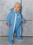 Комбинезон детский демисезонный Amarobaby Spring, голубой AB-OD23-6201N-GO-62