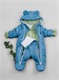 Комбинезон детский демисезонный Amarobaby Spring, голубой AB-OD23-6201N-GO-62