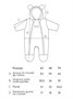 Комбинезон детский демисезонный Amarobaby Spring, голубой AB-OD23-6201N-GO-62
