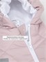 Комбинезон детский демисезонный стеганый с закрытыми ножками Amarobaby ELF, лавандово-серый AB-OD23-6201EL-40-62