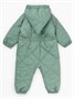 Комбинезон детский демисезонный стеганый с закрытыми ножками Amarobaby ELF, мятный AB-OD23-6201EL-32-62