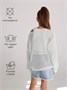 Свитер для девочки Amarobaby KNIT Trend, белый AB-OD21-KNITT2602/00-128