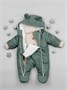 Комбинезон детский демисезонный Amarobaby Spring, мятный AB-OD23-6201N-MYA-74