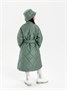Пальто стёганое для девочек AmaroBaby TRENDY, фисташковый AB-OD22-TRENDY29/39-146