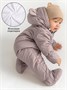 Комбинезон детский демисезонный Amarobaby Spring, лавандово-серый AB-OD23-6201N-LA-74