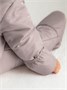 Комбинезон детский демисезонный Amarobaby Spring, лавандово-серый AB-OD23-6201N-LA-74