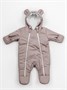 Комбинезон детский демисезонный Amarobaby Spring, лавандово-серый AB-OD23-6201N-LA-74