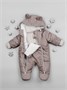 Комбинезон детский демисезонный Amarobaby Spring, лавандово-серый AB-OD23-6201N-LA-74