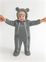 Комбинезон детский демисезонный Amarobaby Spring, серый AB-OD23-6201N-SE-74