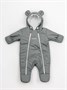 Комбинезон детский демисезонный Amarobaby Spring, серый AB-OD23-6201N-SE-74