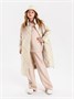 Пальто стёганое для девочек AmaroBaby TRENDY, молочный AB-OD22-TRENDY29/33-146