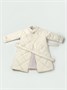 Пальто стёганое для девочек AmaroBaby TRENDY, молочный AB-OD22-TRENDY29/33-146