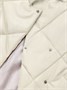 Пальто стёганое для девочек AmaroBaby TRENDY, молочный AB-OD22-TRENDY29/33-146