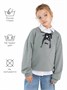 Свитшот детский Amarobaby Top, серый AB-OD23-T28/11-128
