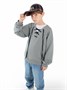 Свитшот детский Amarobaby Top, серый AB-OD23-T28/11-128