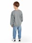 Свитшот детский Amarobaby Top, серый AB-OD23-T28/11-128