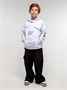 Худи детское с капюшоном  Amarobaby Slang, белый AB-OD23-28S/00-128