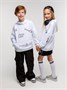 Худи детское с капюшоном  Amarobaby Slang, белый AB-OD23-28S/00-128