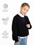 Свитшот детский Amarobaby Top, черный AB-OD23-T28/09-128