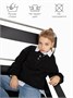 Свитшот детский Amarobaby Top, черный AB-OD23-T28/09-128