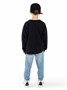 Свитшот детский Amarobaby Top, черный AB-OD23-T28/09-128