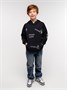 Худи детское с капюшоном  Amarobaby Slang, черный AB-OD23-28S/09-128