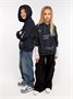 Худи детское с капюшоном  Amarobaby Slang, черный AB-OD23-28S/09-128